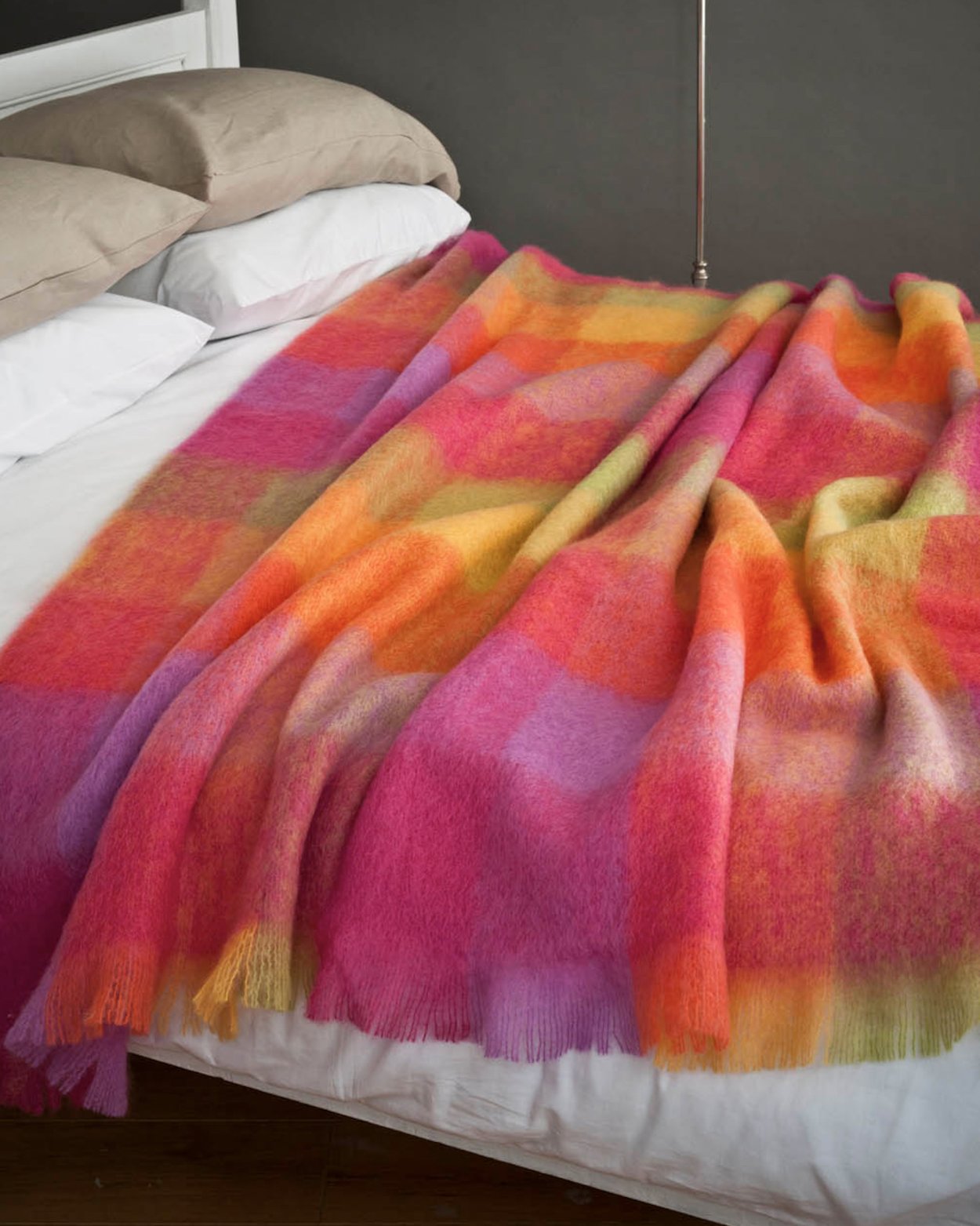 Avoca Lotus Mohair Throw - Royalties