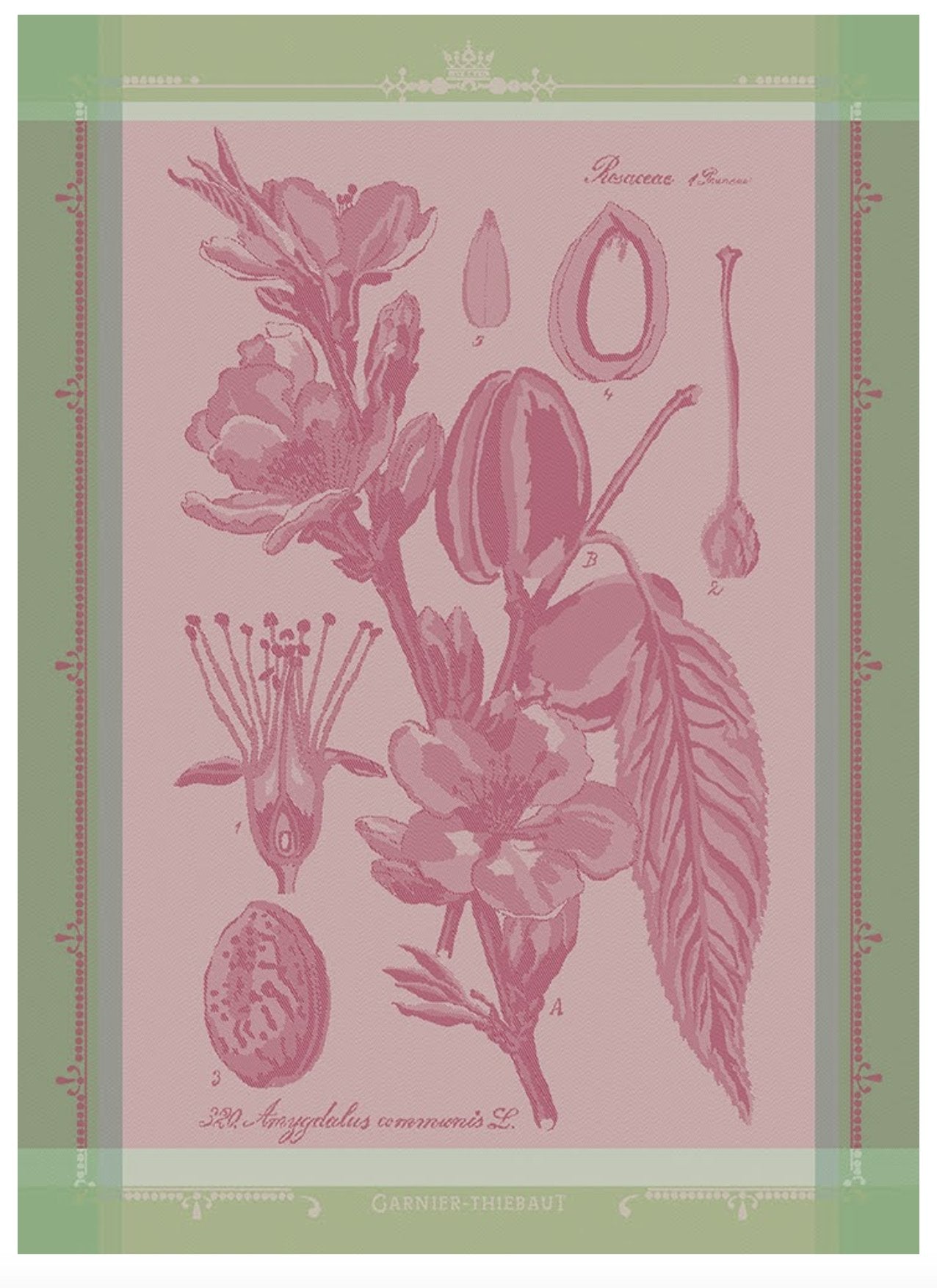 Fleurs D'Amandier Kitchen Towel - Royalties