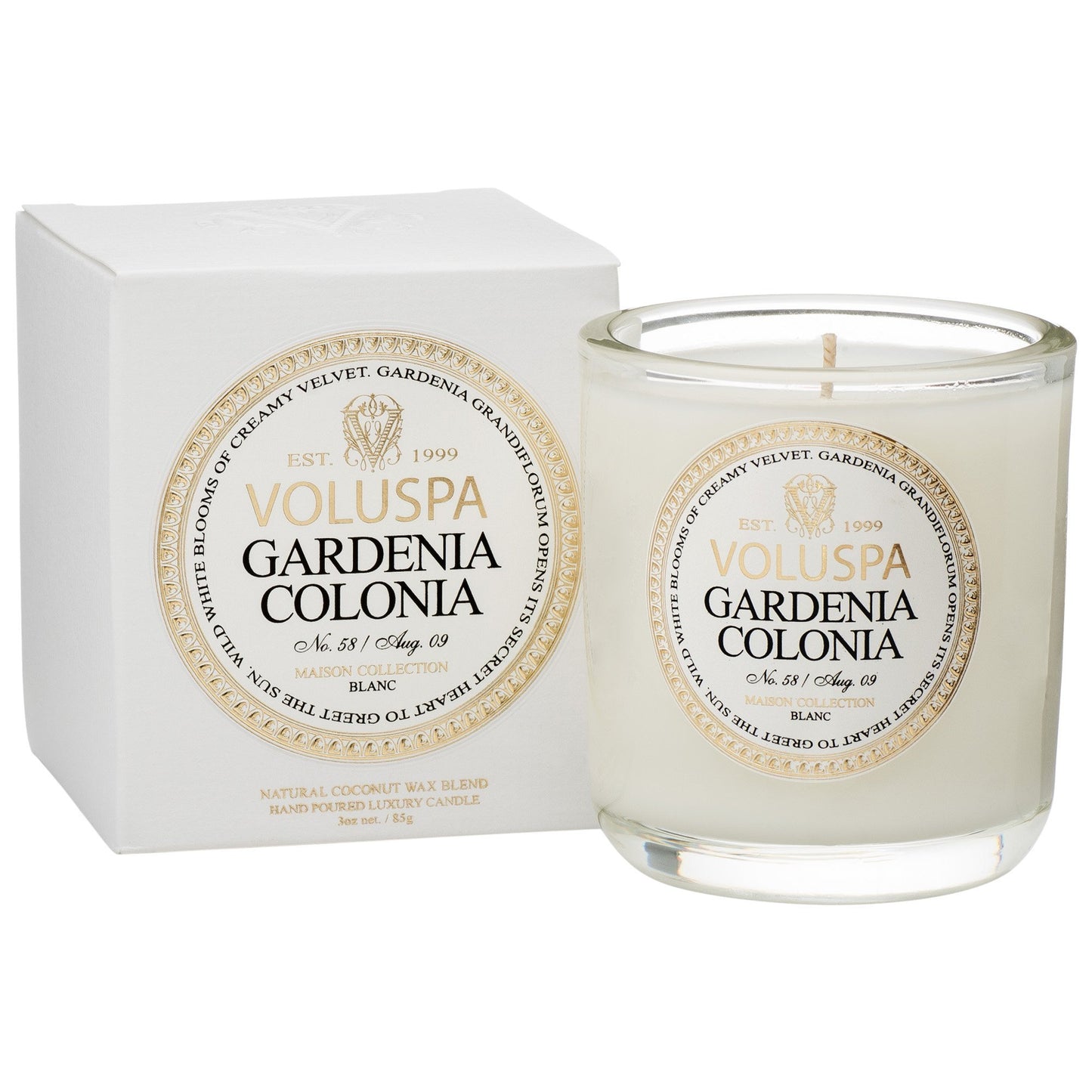 Gardenia Colonia Classic Maison Votive - Royalties