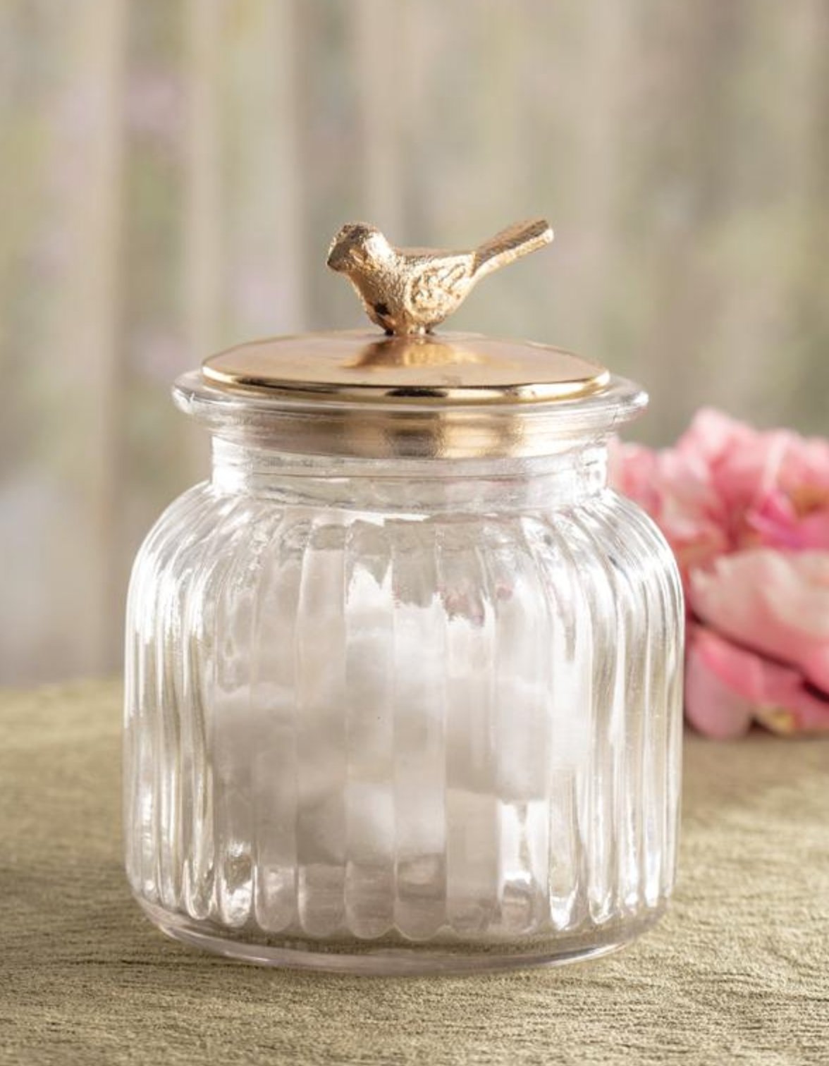 Goldfinch Storage Jar - Royalties