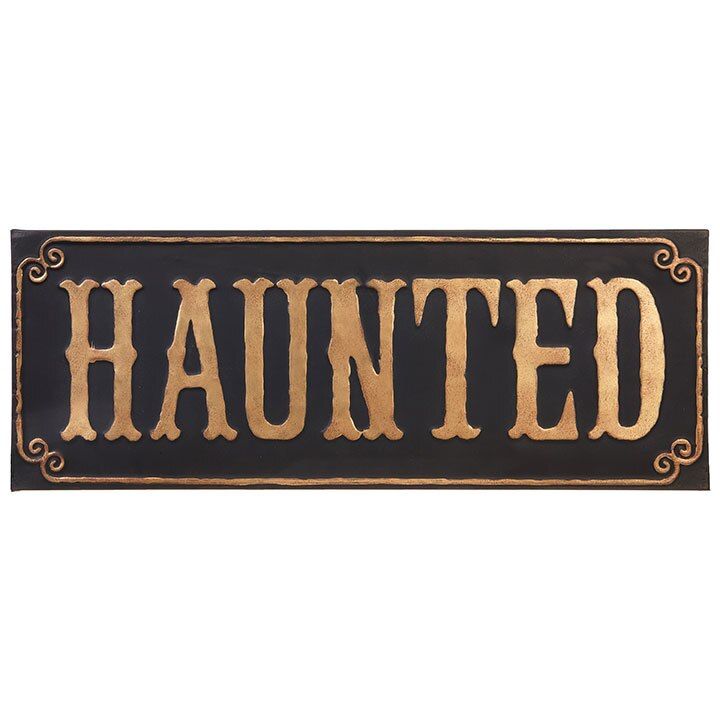 Haunted Sign - Royalties