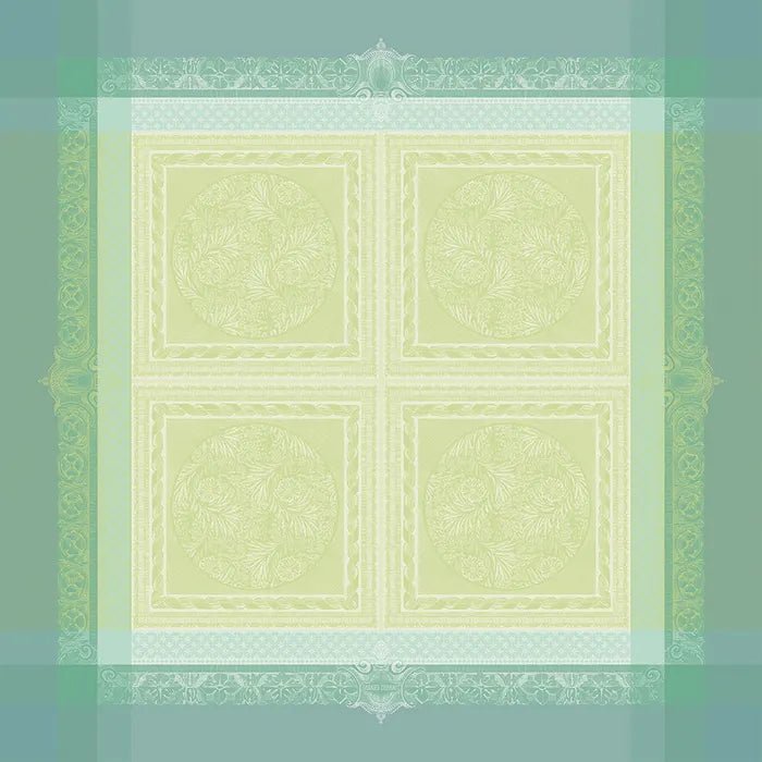 Isabelle Amande Jacquard Tablecloth, Stain-Resistant Cotton - Royalties