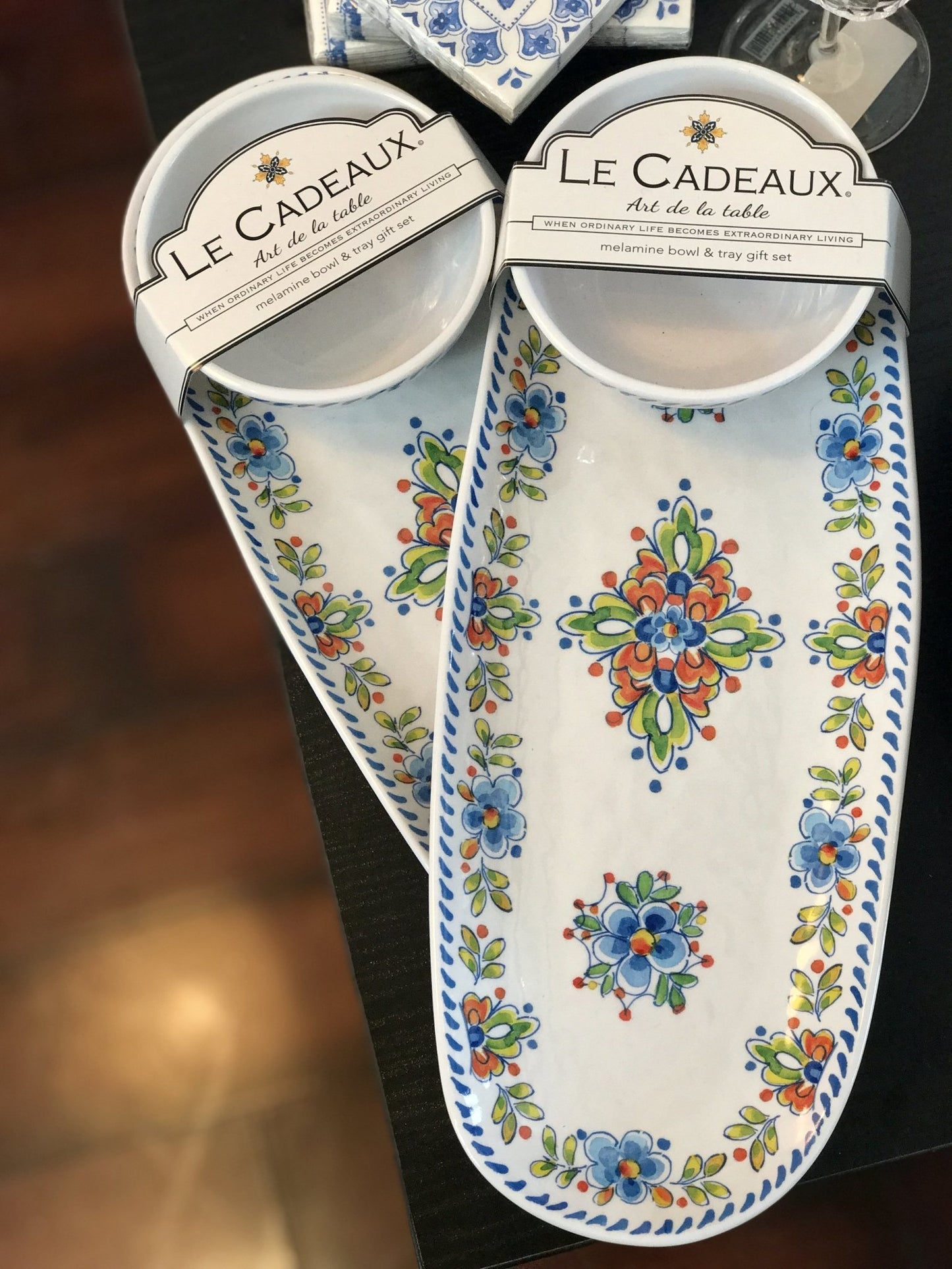 Melamine Bowl and Tray Gift Set - Royalties