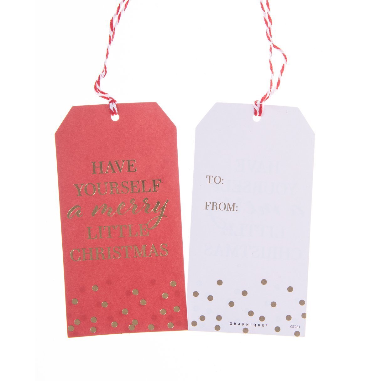 Merry Little Christmas Gift Tags - Royalties