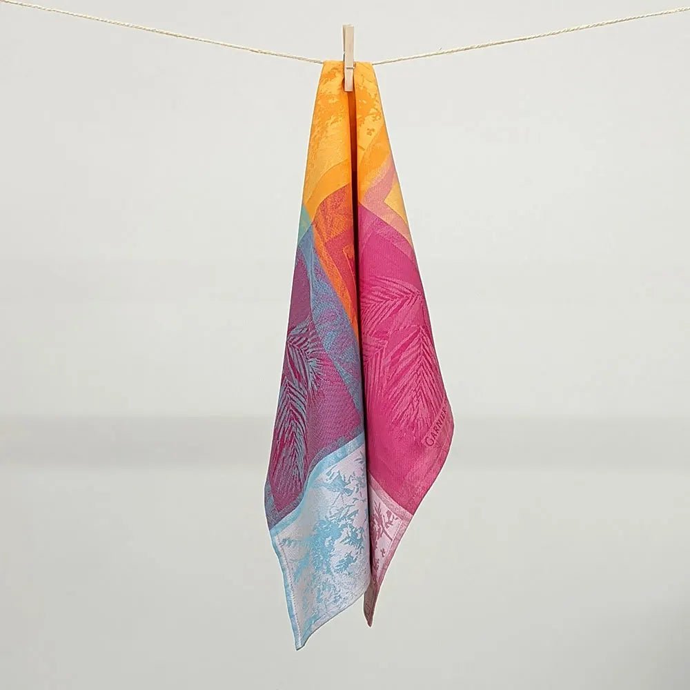 Mille Vegetaux Tor Arc En Ciel Jacquard Kitchen Towel - Royalties