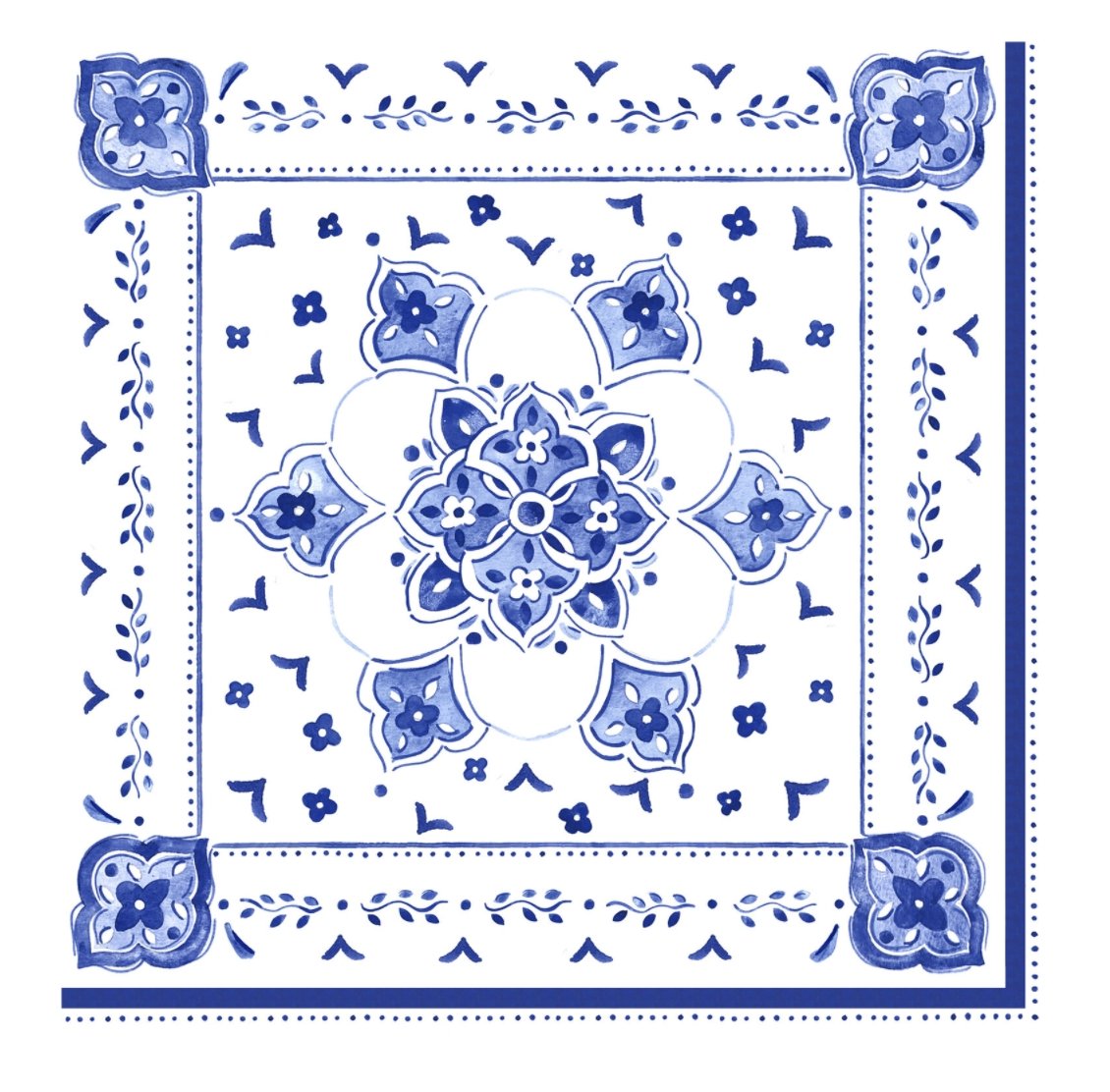 Patterned Paper Dinner Napkins - Royalties