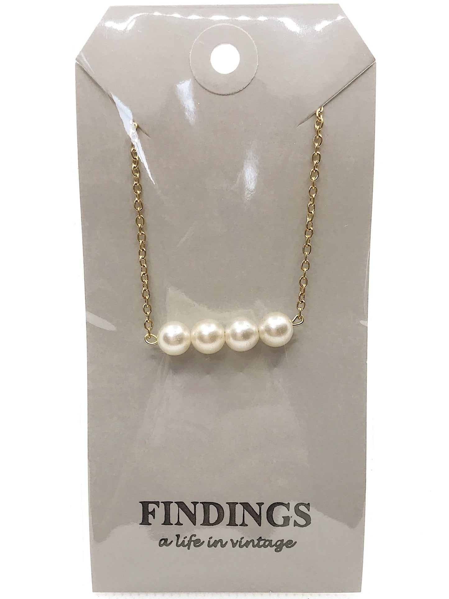 Petite 4 Pearl Necklace - Royalties