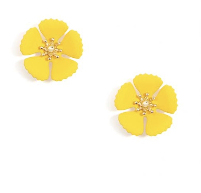 Petunia stud earrings - Royalties