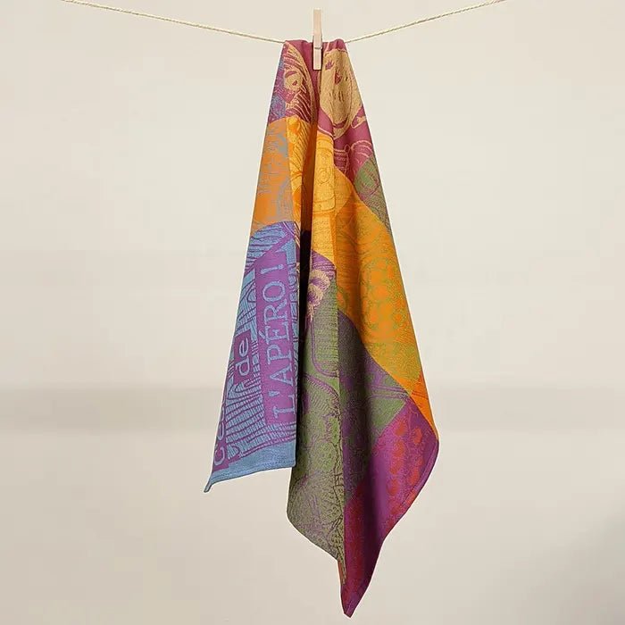 Planche Apero Ete Jacquard Kitchen Towel - Royalties