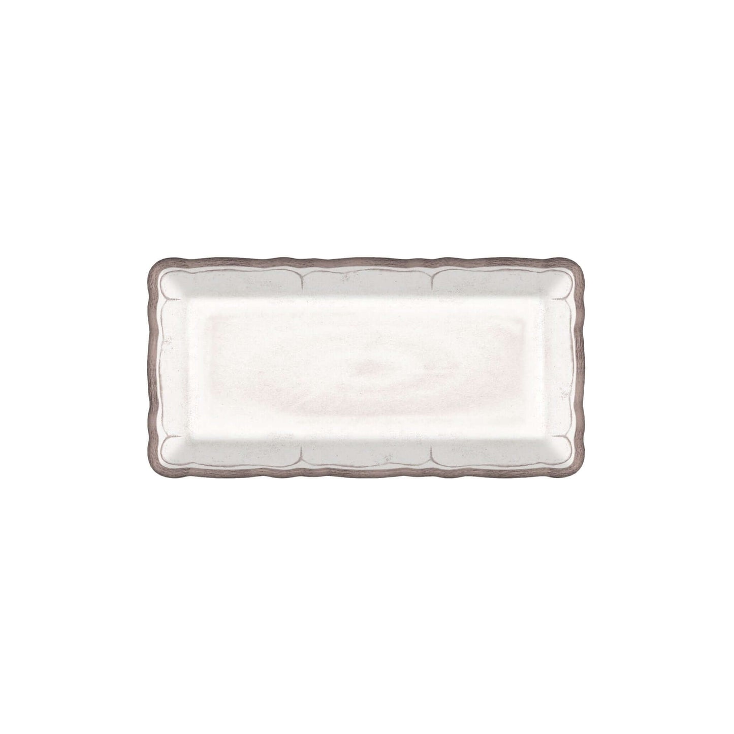 Rustica Antique White Biscuit Tray - Royalties