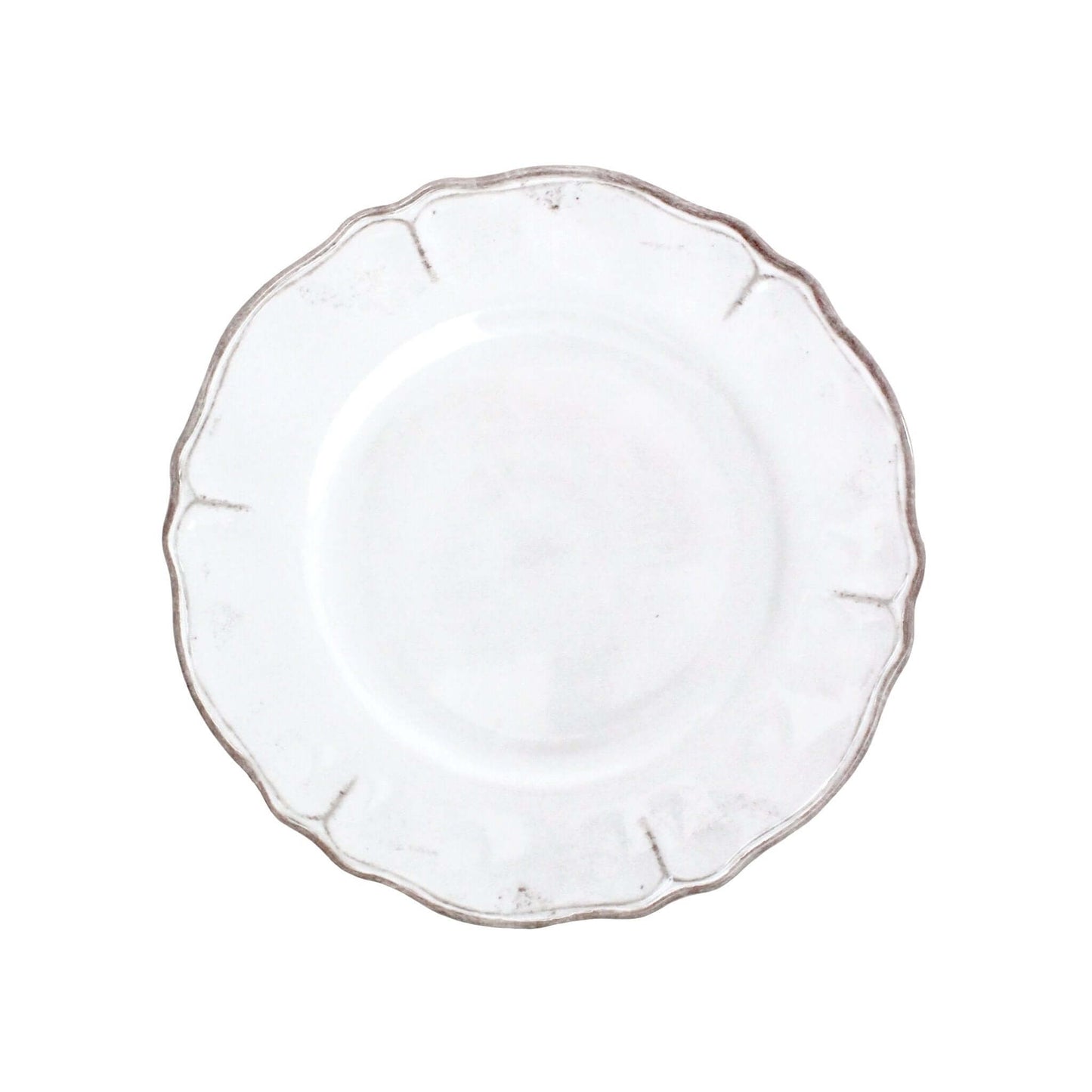 Rustica Antique White Salad Plate - Royalties