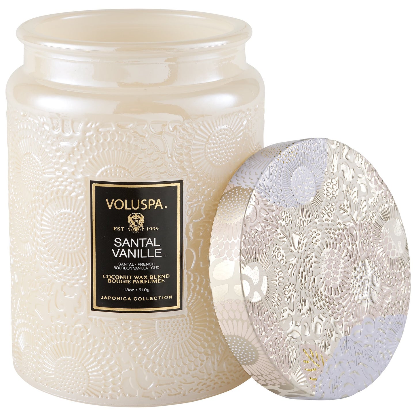 Santal Vanille Large Jar Candle - Royalties