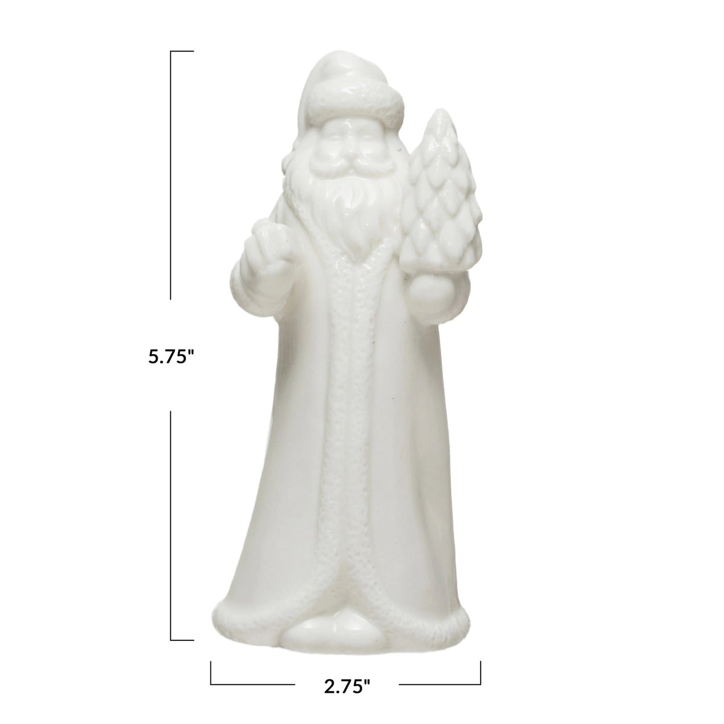 Stoneware Santa - Royalties