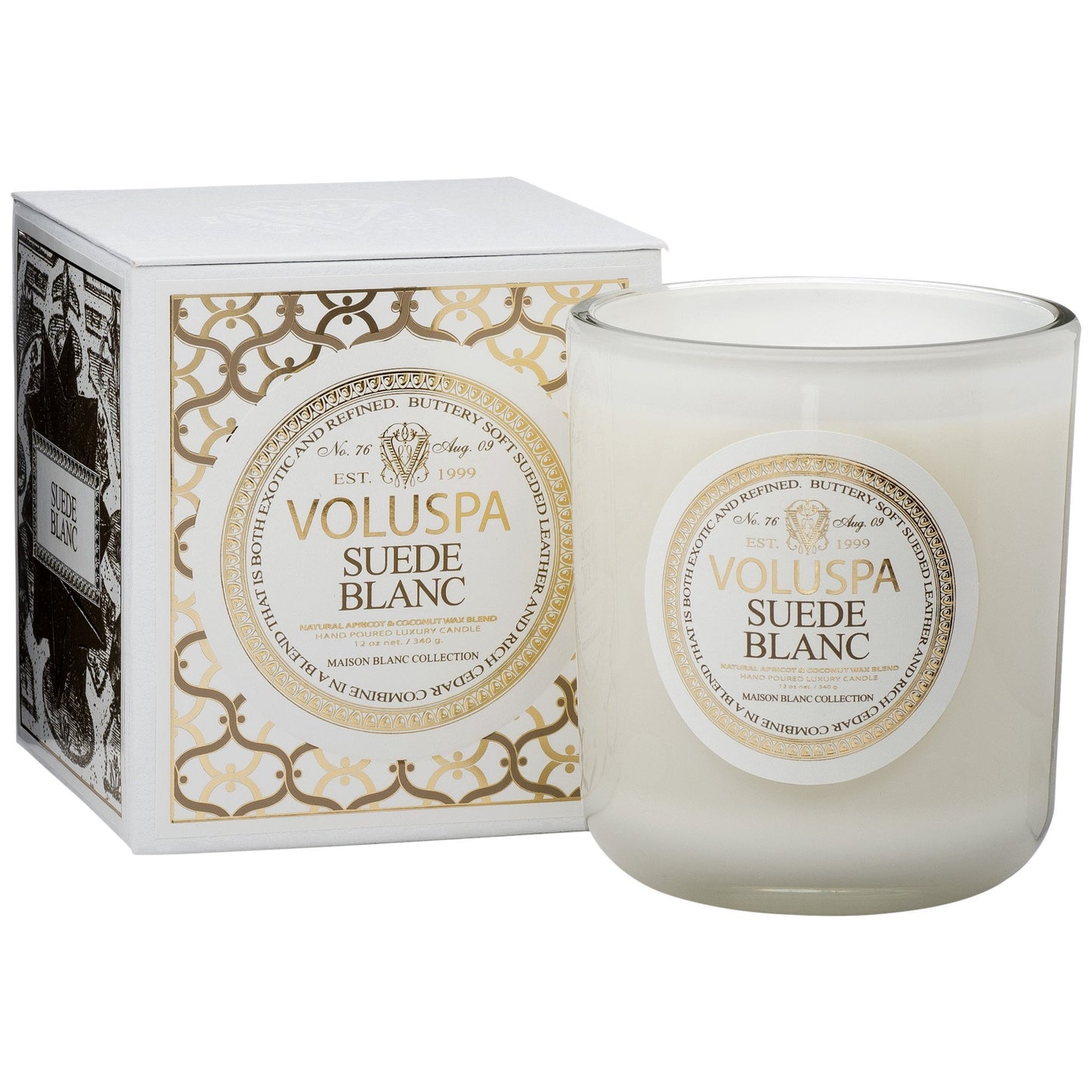 Suede Blanc Candle - Royalties