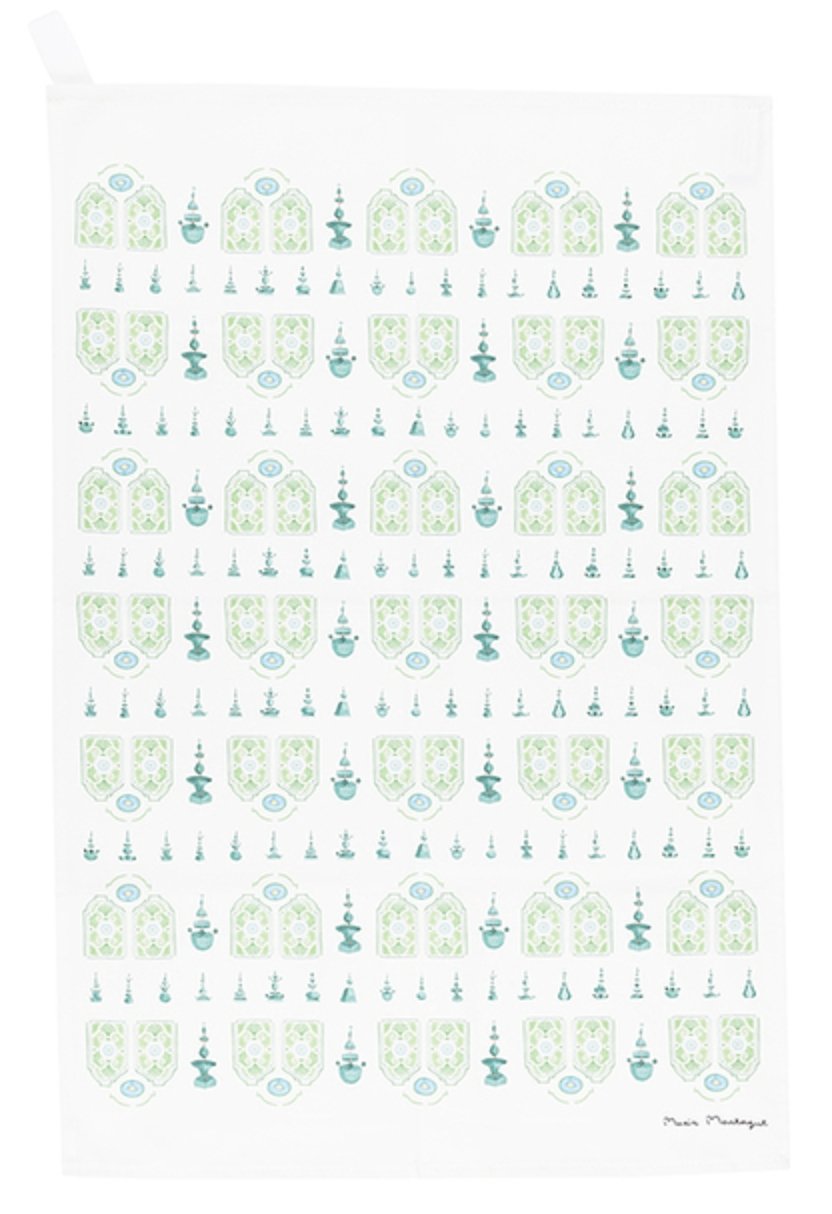 Tea Towel Jardins Multivues - Royalties