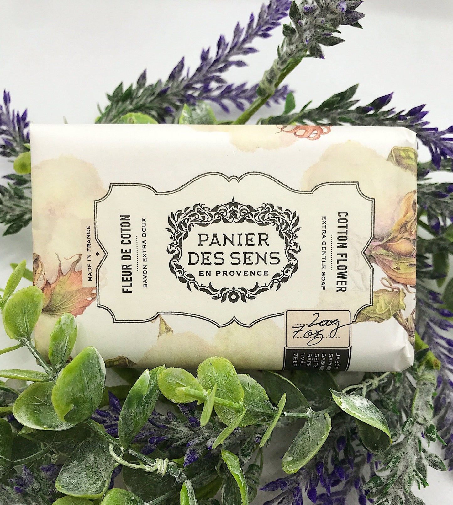 The Authentics: 7oz Shea Butter Soap Cotton Flower - Royalties