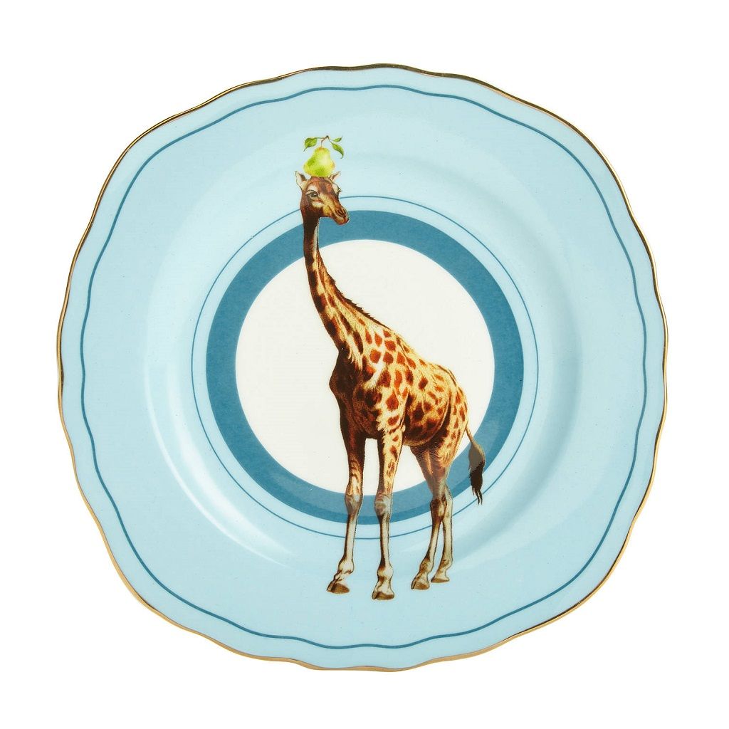 Yvonne Ellen Giraffe Cake Plate - Royalties