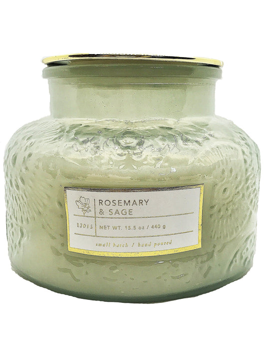 16oz Rosemary and Sage Scented Candle - Royalties