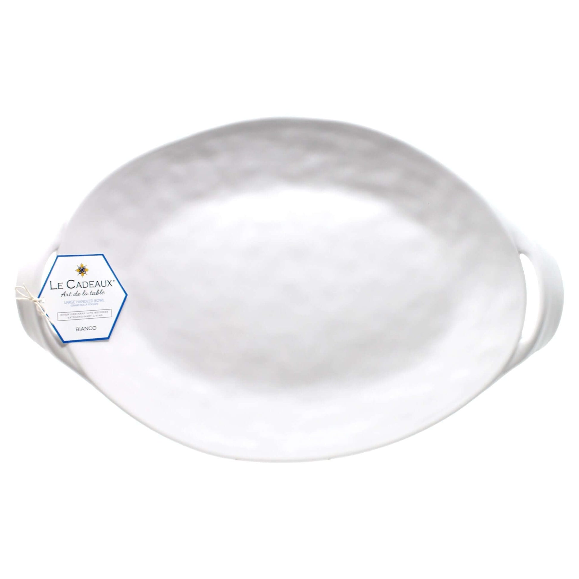 Bianco Large Two Handled Oval Platter 18" - Royalties