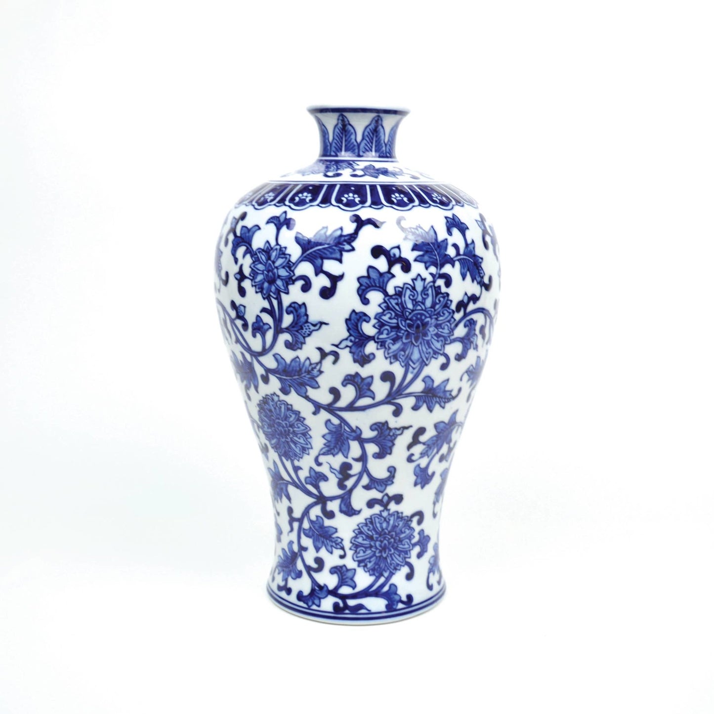 Blue Chinoiserie Large Vase - Royalties