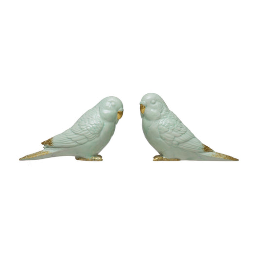 Ceramic Parakeet Décor - Royalties