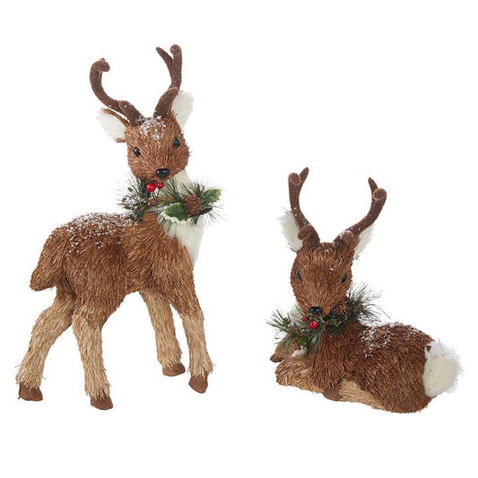 Deer with Greenery - Royalties