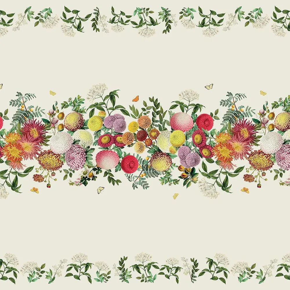 Envies D'Automne Flamboyant Tablecloth, Cotton-Linen Blend - Royalties