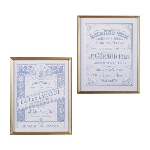 French Label Framed Print - Royalties