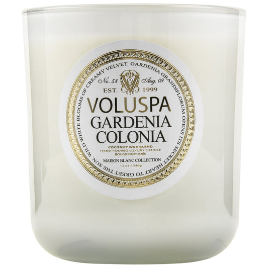 Gardenia Colonia Classic Maison Candle - Royalties