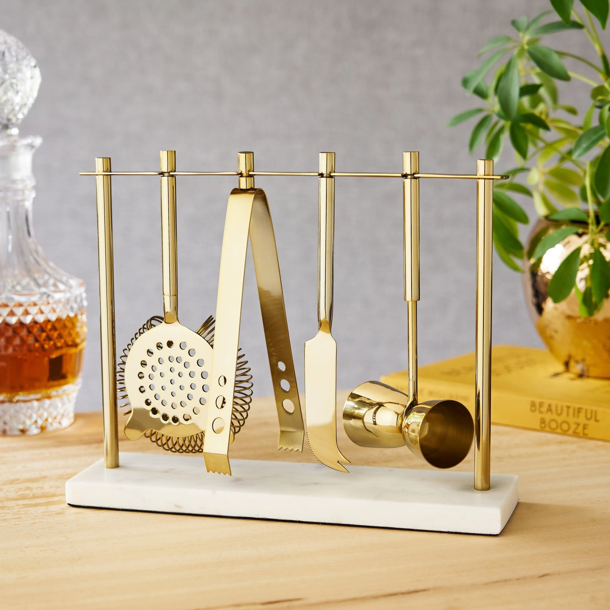 Gold & Marble Bar Tool Set - Royalties