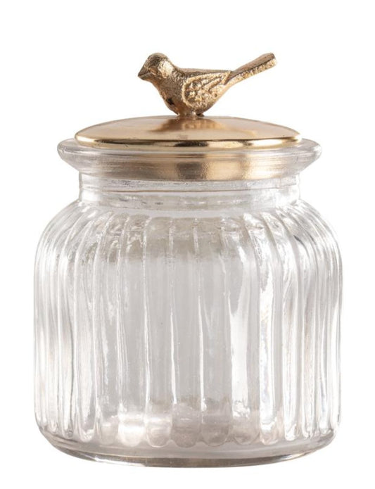 Goldfinch Storage Jar - Royalties