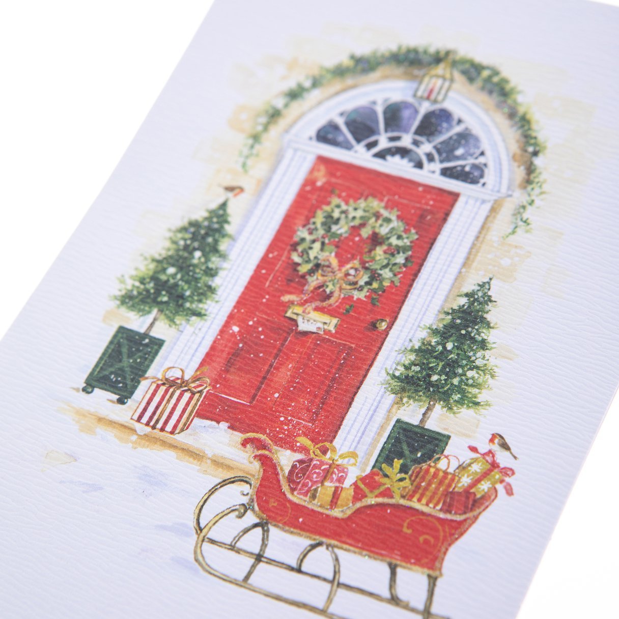 Holiday Door Petite Boxed Cards - Royalties