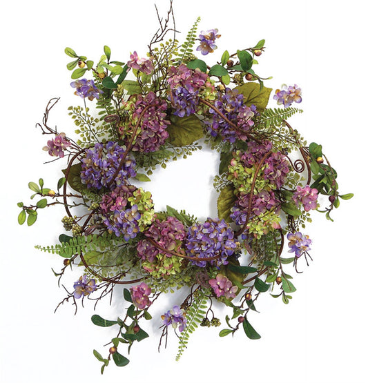 Hydrangea Wreath - Royalties
