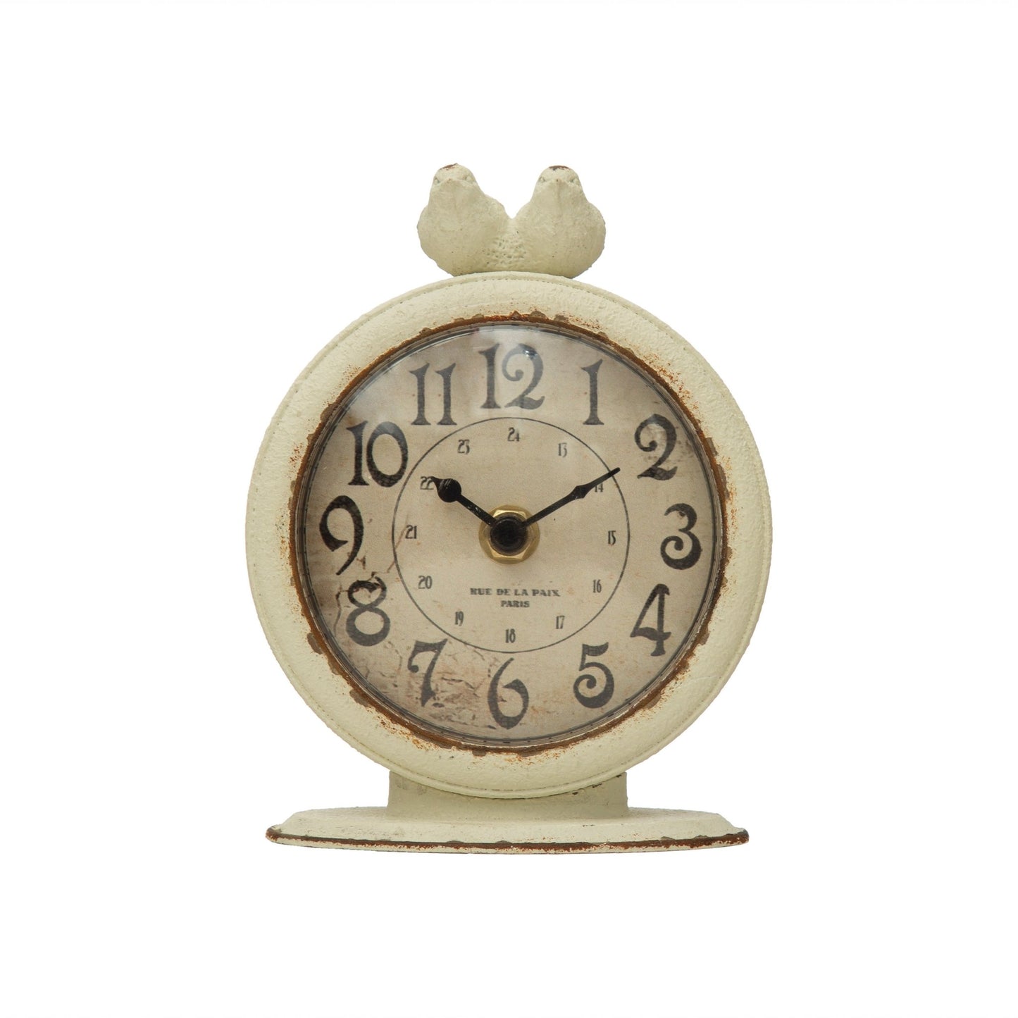 Mantel Clock with Birds - Royalties
