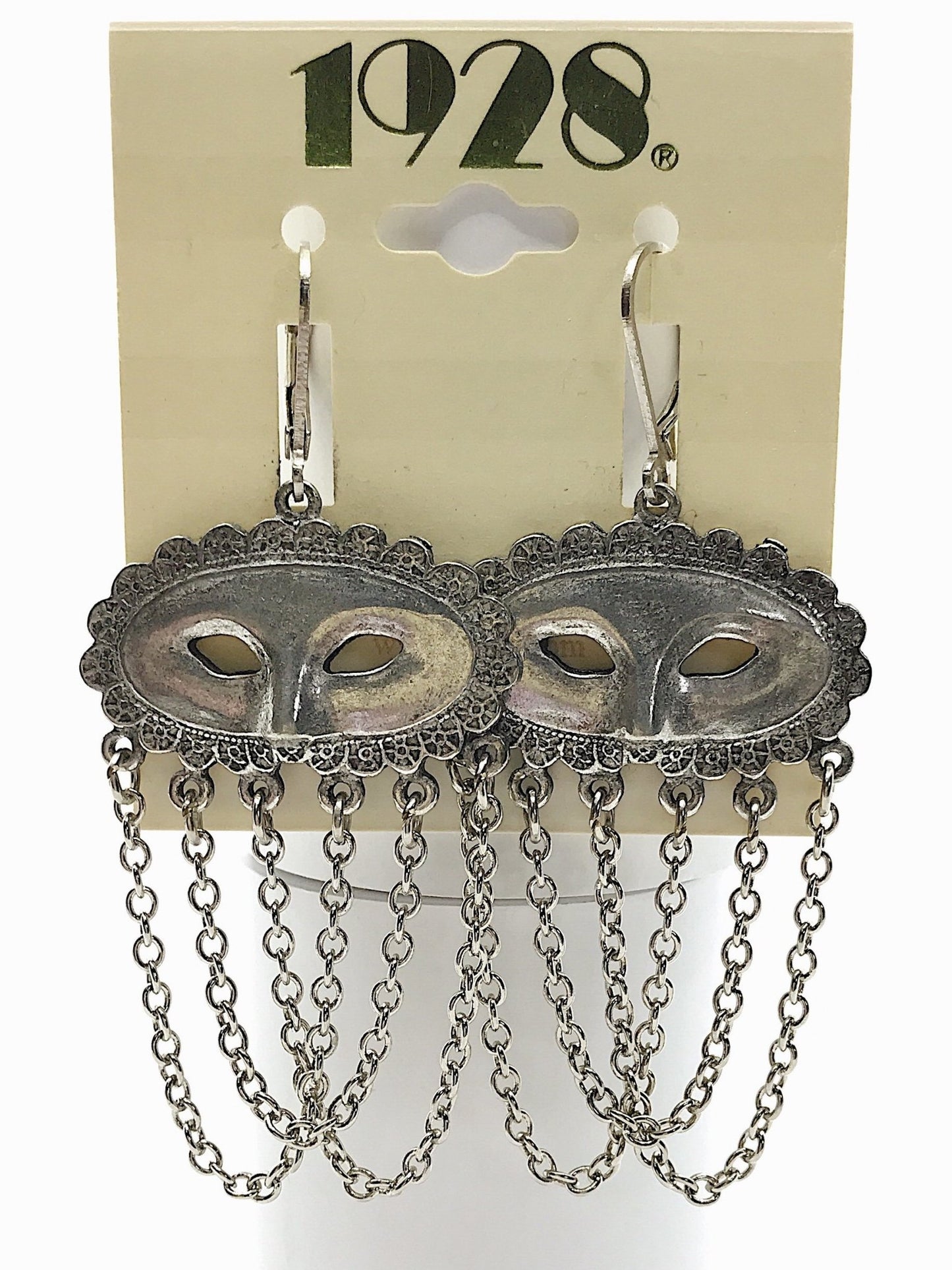 Mask Chain Earring - Royalties