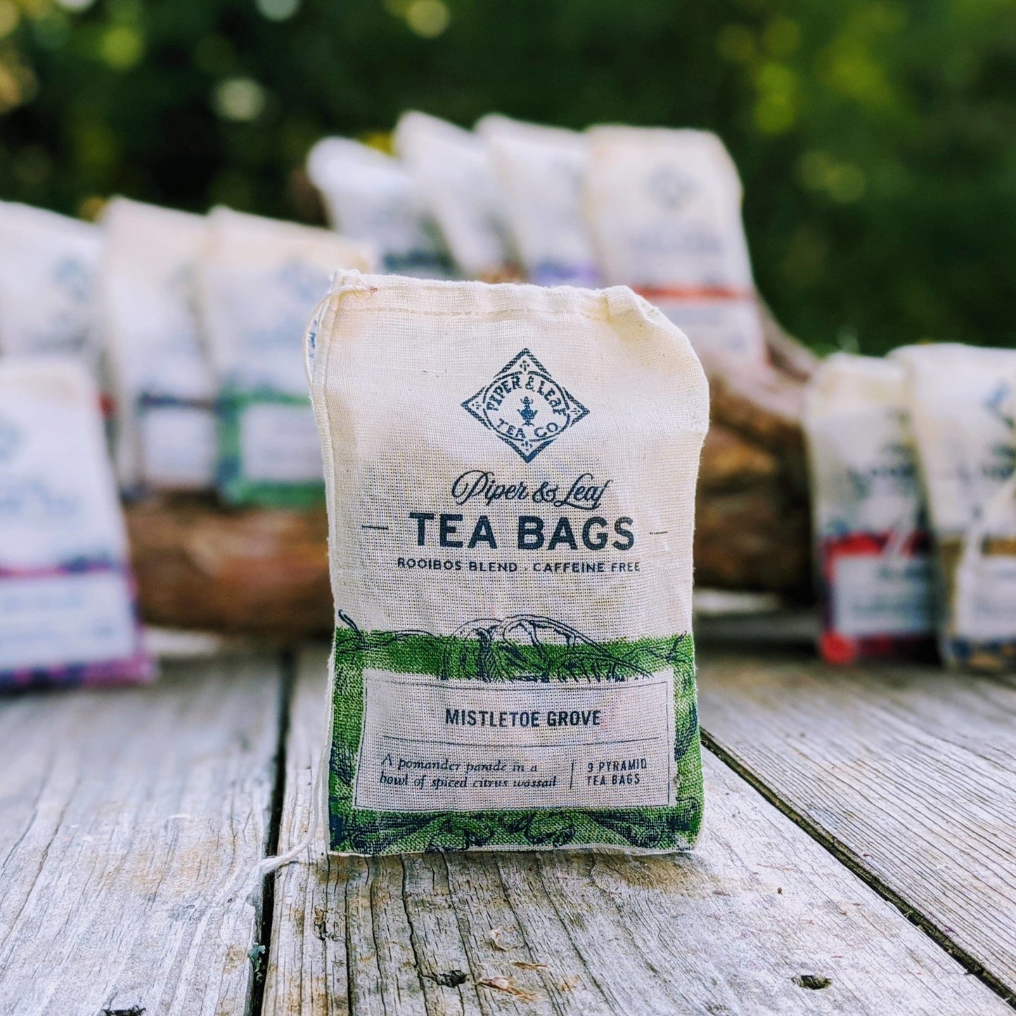 Mistletoe Grove Tea Bags - Royalties