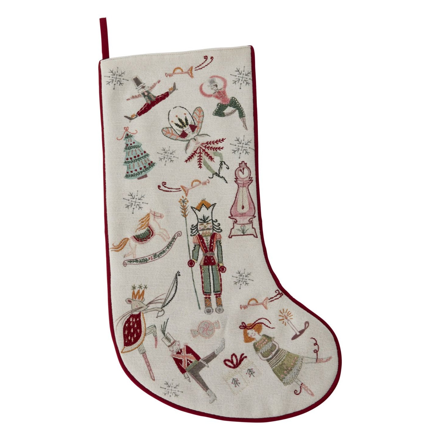 Nutcracker's Waltz Stocking - Royalties