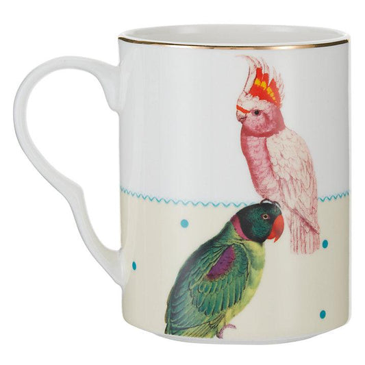 Parrot and Cockatoo Mug - Royalties