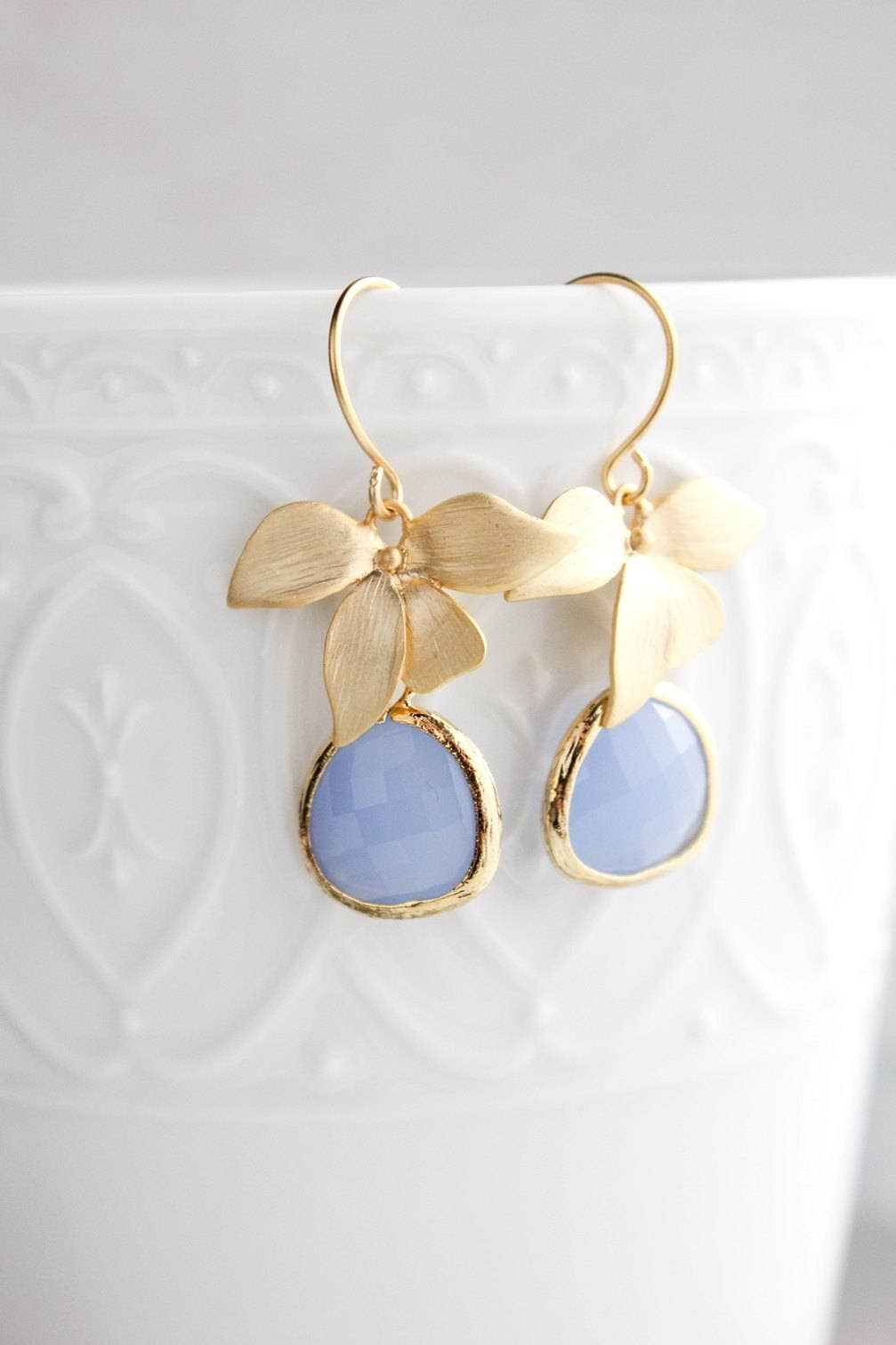 Periwinkle Blue Earrings - Royalties