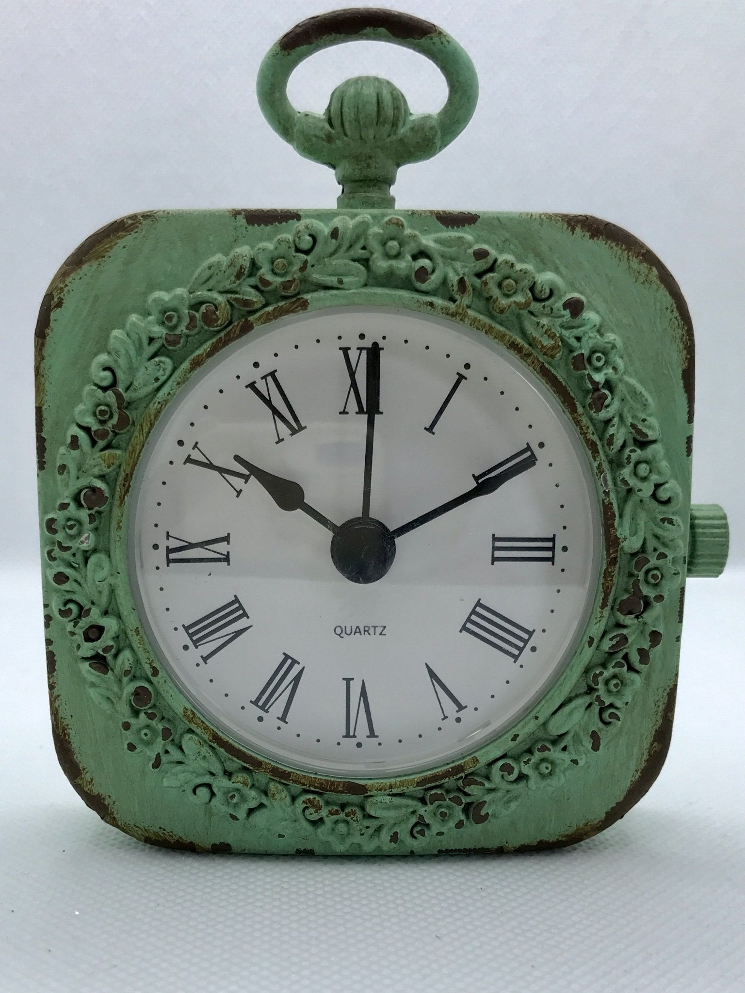 Pewter Mantel Clock - Royalties