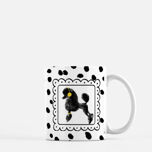 Poodle Spotted Mug - Royalties