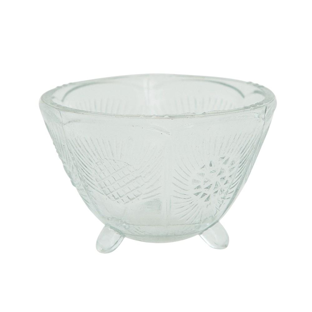 Pressed Glass Footed Bowl - Royalties