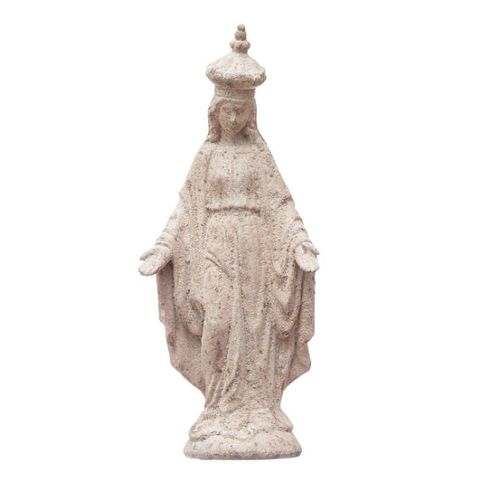 Resin Vintage Reproduction Virgin Mary Statue - Royalties