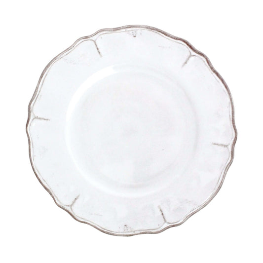 Rustica Antique White Dinner Plate - Royalties