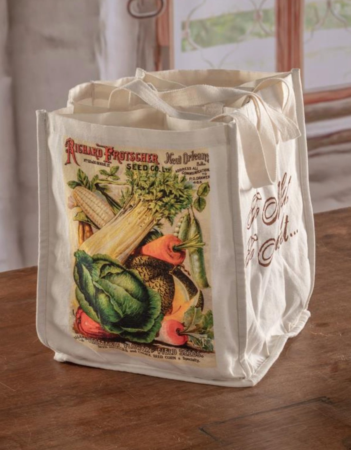 Sectioned Market Bag - Royalties