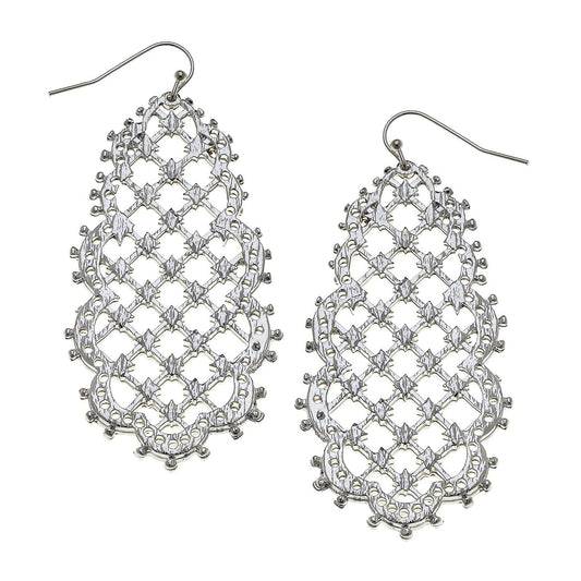 Silver Filigree Earrings - Royalties