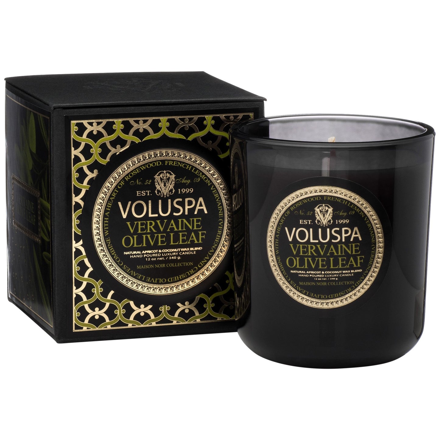 Vervaine Olive Leaf Classic Maison Candle - Royalties