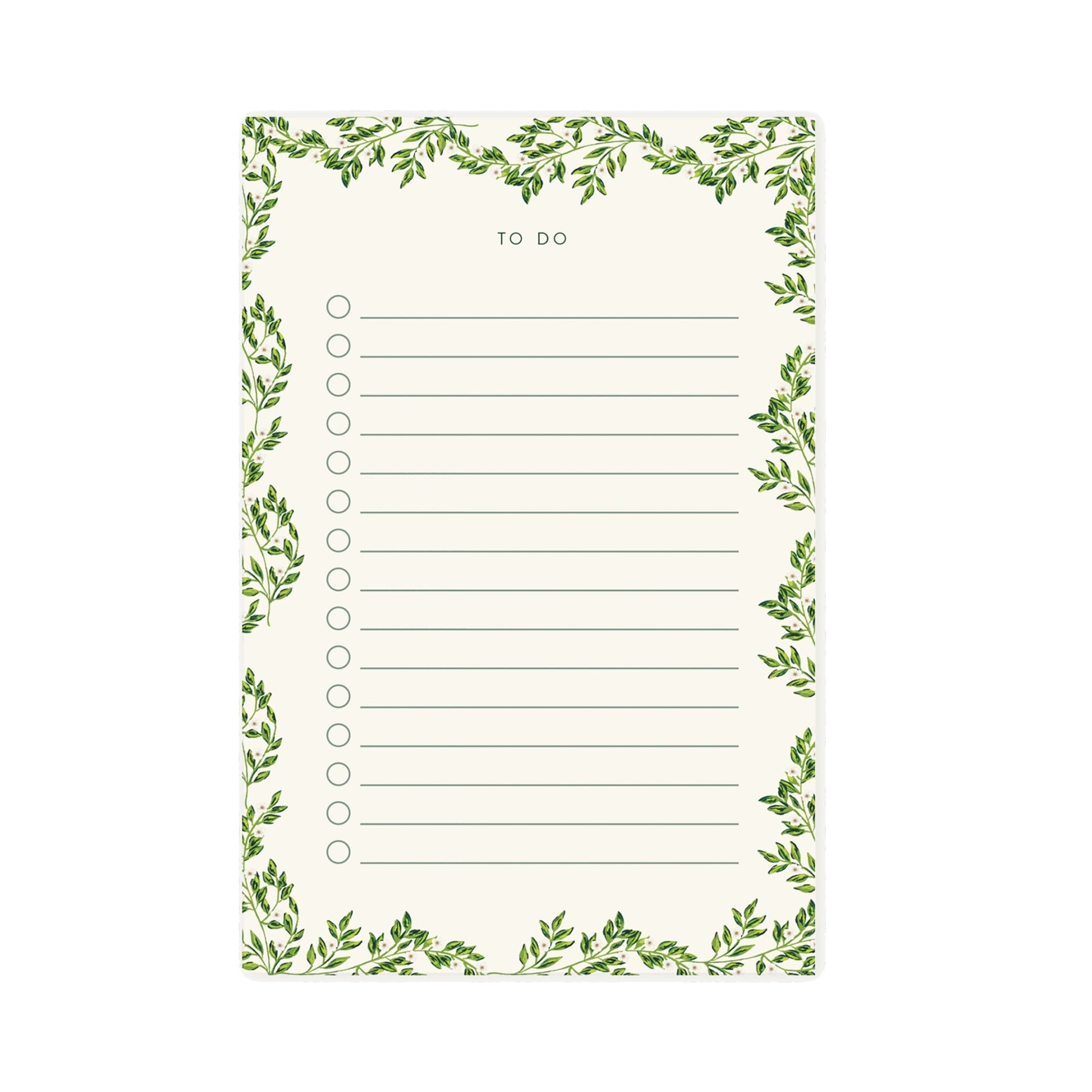 Vines To Do Notepad - Royalties