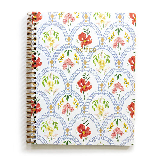 Vintage Sprigs Handmade Notebook - Royalties