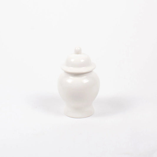 White Ginger Jar - Small - Royalties